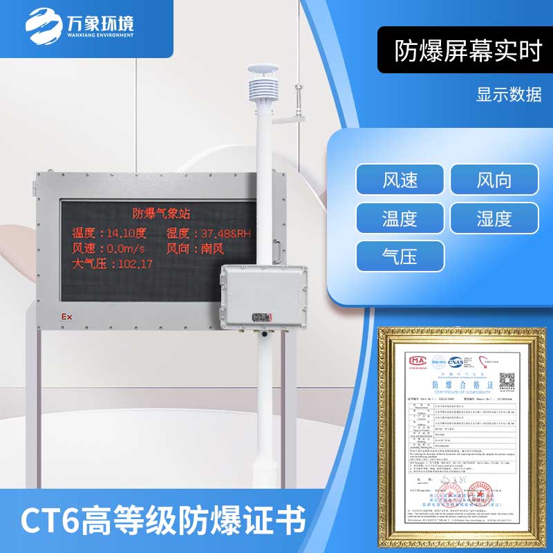 防爆工業小型氣象站